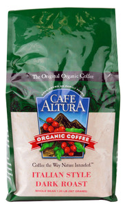 Cafe Altura, Organic Coffee, Italian Style, French Roast, Whole Bean, 20 oz (567 g)