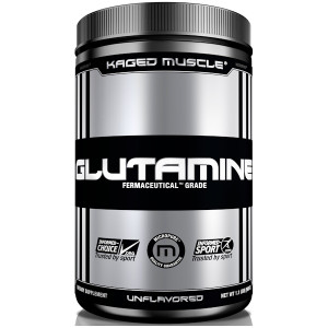 Kaged Muscle, Glutamine, Unflavored, 9.6 oz (300 g)