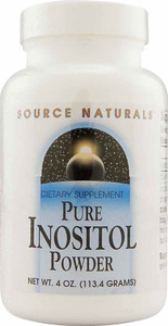 Source Naturals Pure Inositol Powder - 845 mg - 4 oz