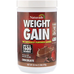 Naturade, Weight Gain, Chocolate, 20.3 oz (576 g)