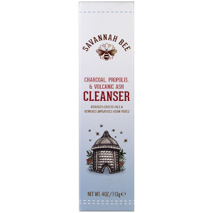 Savannah Bee Company Inc, Charcoal Propolis & Volcanic Ash Cleanser, 4 oz (113 g)