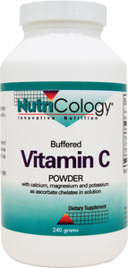 NutriCology Buffered Vitamin C Powder -- 240 g