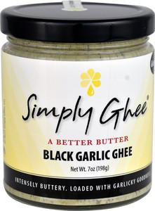 Simply Ghee Grass-Fed Ghee  Black Garlic - 7 oz