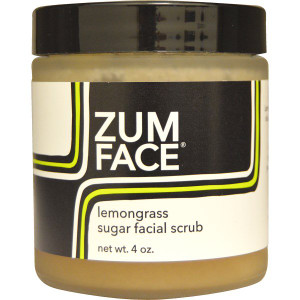 Indigo Wild, Zum Face, Lemongrass Sugar Facial Scrub, 4 oz