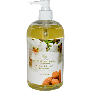 Garden Botanika, Body Cleanser, Almond Cream, 16.9 fl oz (500 ml)