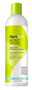 DevaCurl, No-Poo, Original, Zero Lather Conditioning Cleanser, 12 fl oz (355 ml)