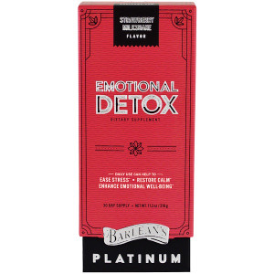 Barleans, Emotional Detox, Strawberry Milkshake Flavor, 11.2 oz (318 g)