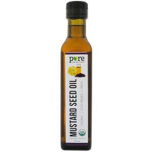 Pure Indian Foods, Organic Cold Pressed Virgin Mustard Seed Oil, 250 ml