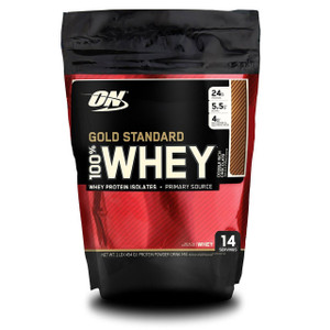 Optimum Nutrition, Gold Standard, 100% Whey, Double Rich Chocolate, 1 lb (454 g)