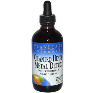Planetary Herbals, Cilantro Heavy Metal Detox, 4 fl oz (118.28 ml)