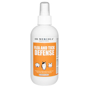 Dr. Mercola, Flea and Tick Defense, For Dogs and Cats, 8 oz (237 ml)