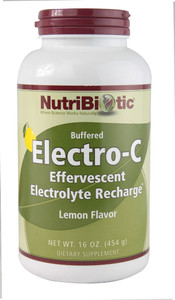 NutriBiotic, Immunity, Lemon Electro-C Powder, 16 oz (454 g)