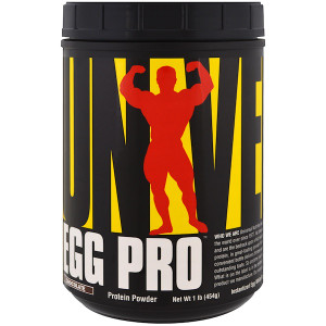 Universal Nutrition, Egg Pro, Instantized Egg White Powder, Chocolate , 1 lb (454 g)