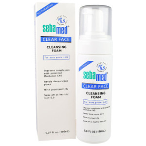 Sebamed USA, Clear Face, Cleansing Foam, 5.07 fl oz (150 ml)