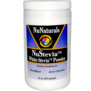NuNaturals, NuStevia White Stevia Powder, 12 oz (340 g)