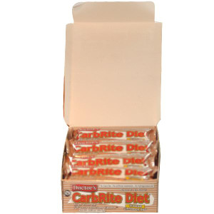 Universal Nutrition, Docs CarbRite Diet Bar, Sugar Free, Frosted Cinnamon Bun, 12 Bars, 2.00 oz (56.7 g) Each