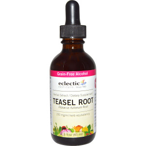 Eclectic Institute, Teasel Root, Grain-Free Alcohol, 2 fl oz (60 ml)