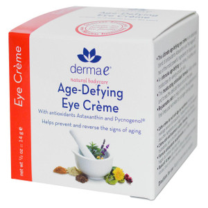 Derma E, Age-Defying Eye Creme, 1/2 oz (14 g)