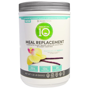 Designer Protein Essential 10 Meal Replacement Madagascar Vanilla -- 1.32 lbs