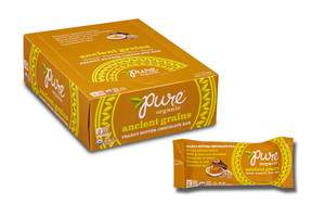 Pure Organic, Ancient Grains Bar,  Peanut Butter Chocolate - 12 Bars