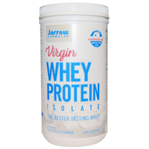 Jarrow Formulas, Virgin Whey Protein Isolate, Powder, Unflavored, 16 oz (450 g)