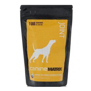 Canine Matrix Joint Matrix Certified 100% Organic Mushroom Supplement -- 3.57 oz