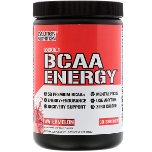 EVLution Nutrition, BCAA Energy, Watermelon, 10.2 oz (288 g)