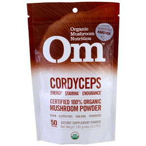 Organic Mushroom Nutrition, Cordyceps, Mushroom Powder , 3.57 oz (100 g)