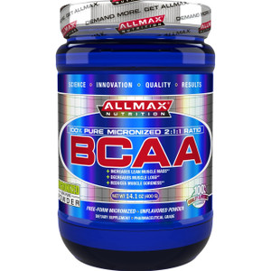 ALLMAX Nutrition, BCAA Instantized  2:1:1 Ratio, Unflavored Powder, 400 g