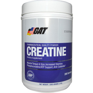 GAT, Creatine, 1000 g Powder