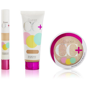 Physicians Formula, Complete Correction, Super CC Color-Correction + Care Makeup, Light-Medium Kit, SPF 30, 3 Piece Kit