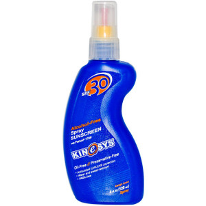 KineSys Inc., Alcohol-Free Spray Sunscreen, SPF 30, Mango Scent, 4 fl oz (120 ml)