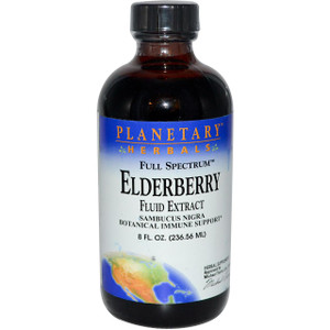 Planetary Herbals Full Spectrum Elderberry Fluid Extract - 8 fl oz