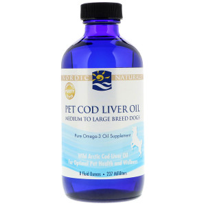 Nordic Naturals, Pet Cod Liver Oil, 8 fl oz (237 ml) (Discontinued Item)