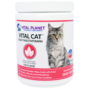 Vital Planet, Vital Cat Daily Multivitamin, Fish Flavor, 2.64 oz (75 g)
