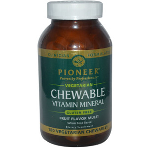 Pioneer Vitamin Mineral Multi Fruit - 180 Chewables