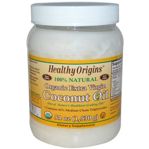 Healthy Origins Organic Extra Virgin Coconut Oil -- 54 fl oz