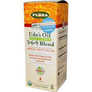 Flora Udos Choice Udos Oil 3 6 9 Blend High Lignan -- 17 fl oz