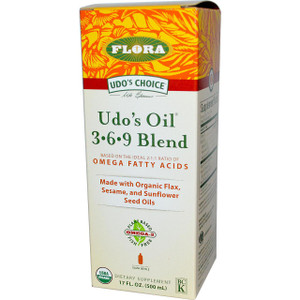Flora, Udos Choice, Udos Oil 3?6?9 Blend, 17 fl oz (500 ml)