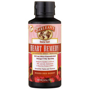 Barleans, Omega Swirl, Heart Remedy, Mixed Red Berry , 5.6 oz (159 g)