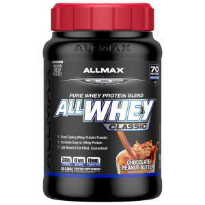ALLMAX Nutrition, AllWhey Classic, 100% Whey Protein, Chocolate Peanut Butter, 2 lbs (907 g)