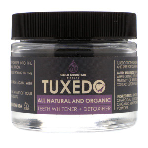 Gold Mountain Beauty, Tuxedo, All Natural and Organic Teeth Whitener + Detoxifier, 32 g