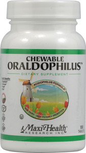 Maxi Health, Chewable Oraldophilus - 100 Chewables