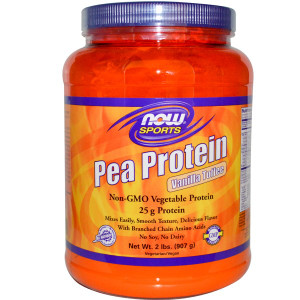 Now Foods, Sports, Pea Protein, Vanilla Toffee, 2 lbs (907 g)