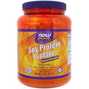Now Foods, Sports, Soy Protein Isolate, Creamy Chocolate, 2 lbs (907 g)