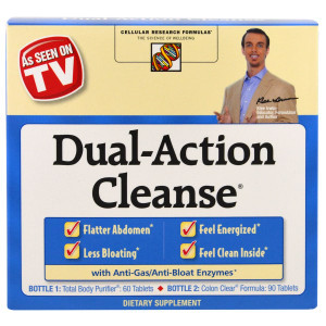 Irwin Naturals, Dual-Action Cleanse , 2 Piece Kit