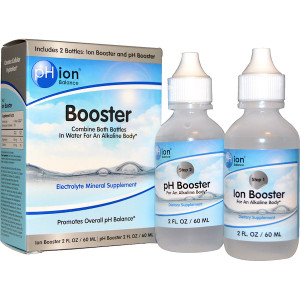 pHion Balance, Booster, Electrolyte Mineral Supplement, 2 Bottles, 2 fl oz (60 ml) Each