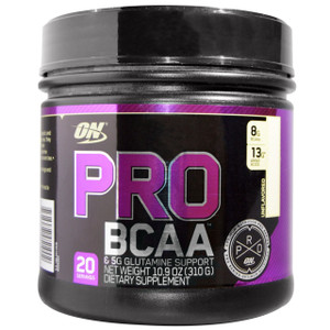 Optimum Nutrition PRO BCAA & Glutamine Support Unflavored -- 20 Servings