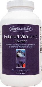 Allergy Research Group Buffered Vitamin C Powder -- 240 g