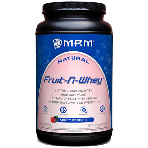 MRM, Natural, Fruit-N-Whey, Mixed Berries, 2.03 lbs (921 g)
